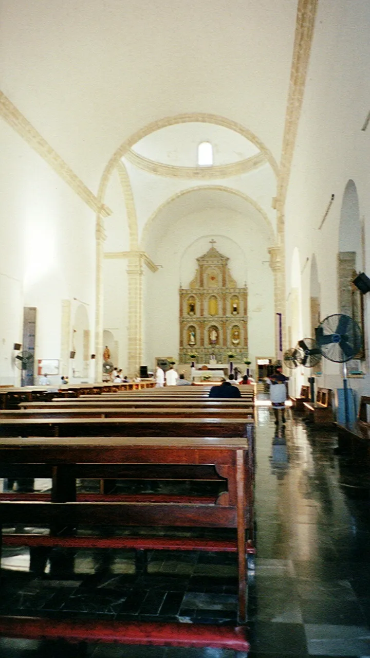 The peaceful church on the zocolo