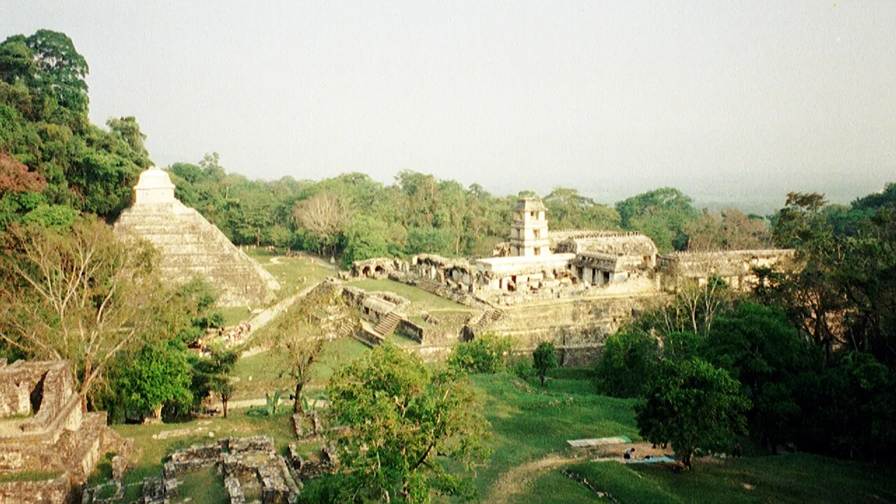 At the Palenque ruins