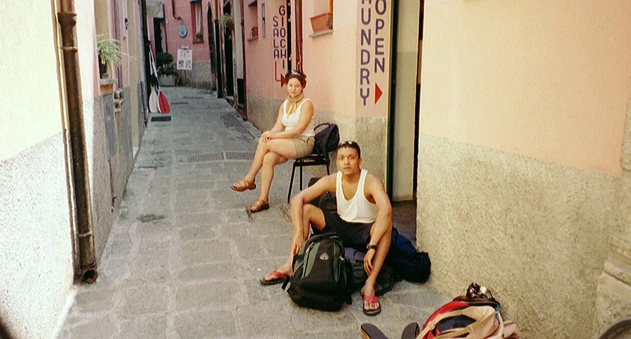 Waiting for laundry in the Cinque Terre