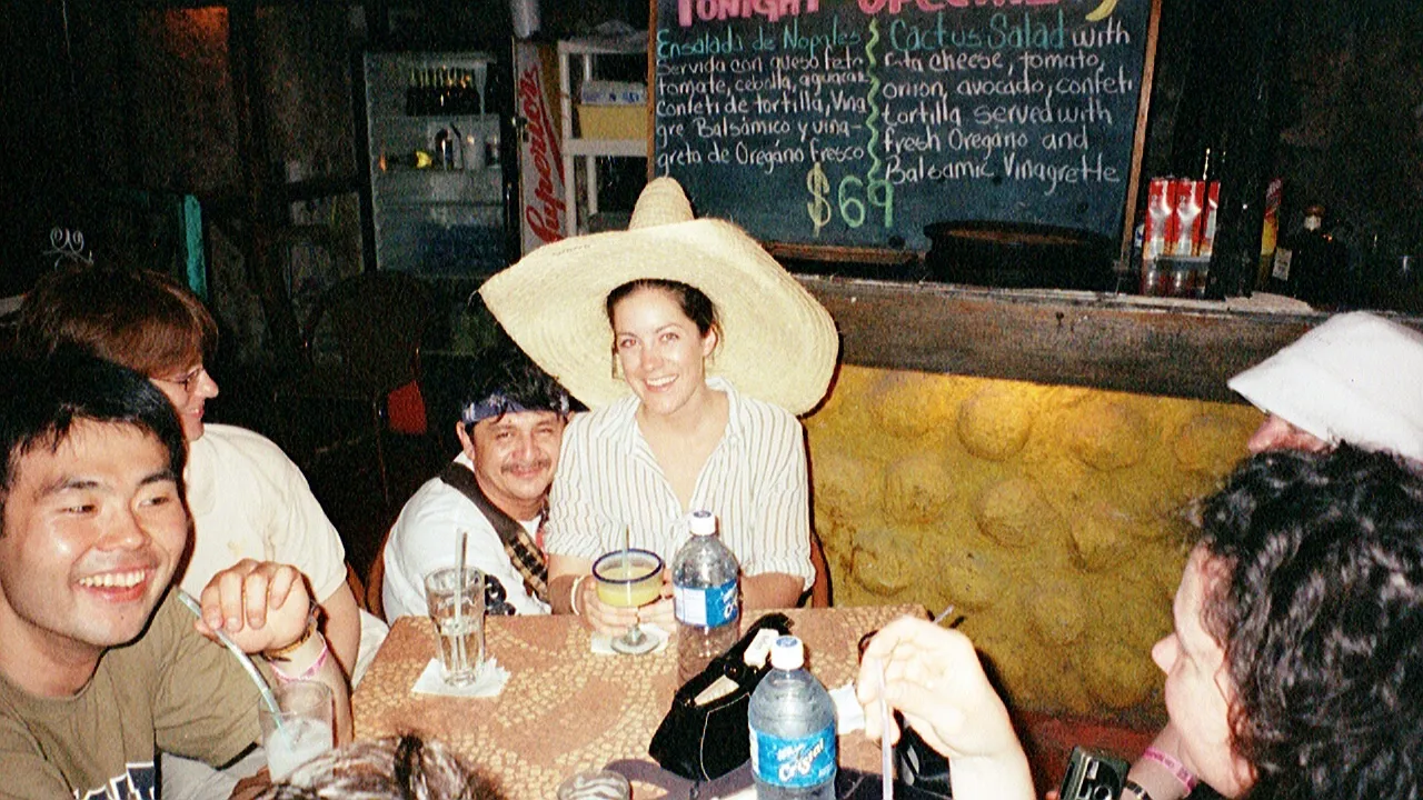 Bonnie being loved at Pancho's