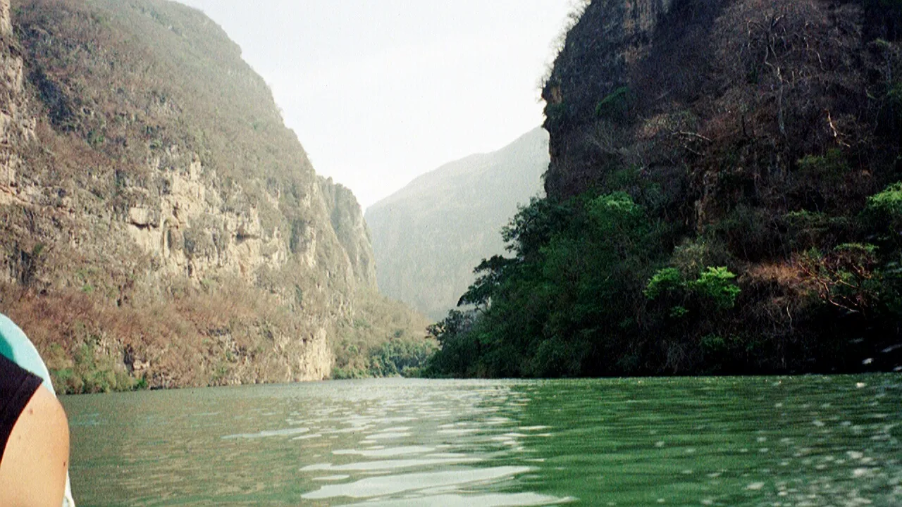 A typical sight. It looks like Milford Sound in New Zealand