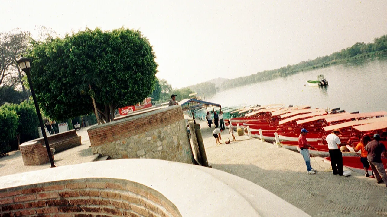 The boats and port near Sumidero Canyon