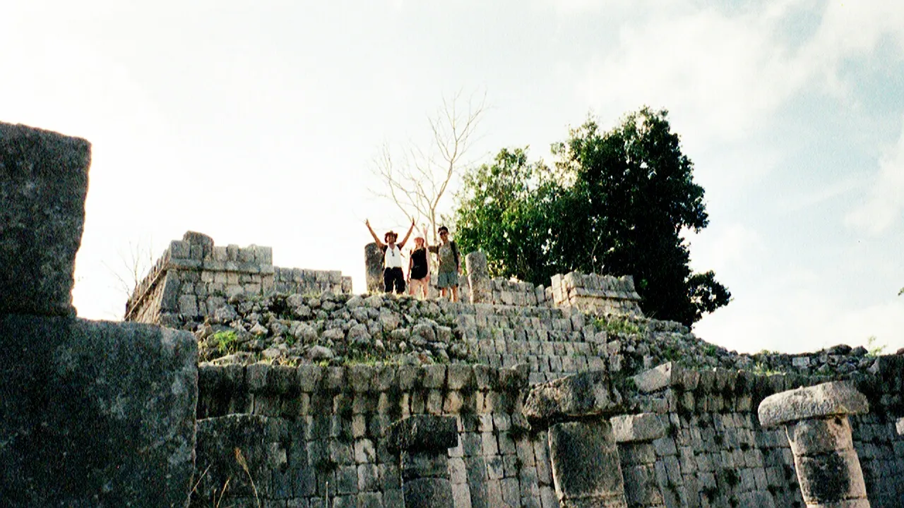 But then Tosh and Ria joined me at the top!