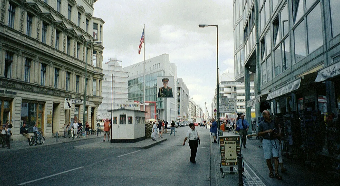 Big ol' Sybren and daisy Vanessa near the Stuttgart TV tower