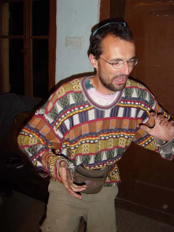 Vincent doing his dance