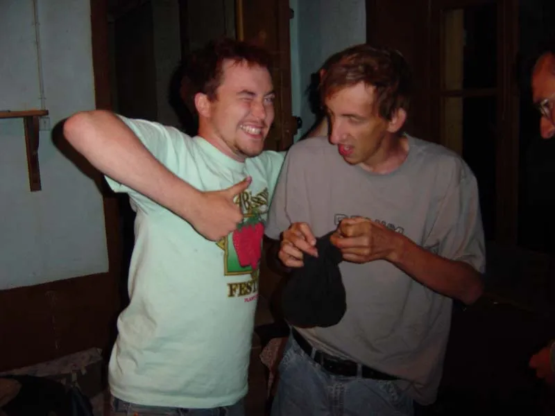 Mark and David... best friends!