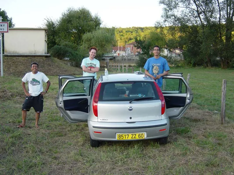 In a field somewhere