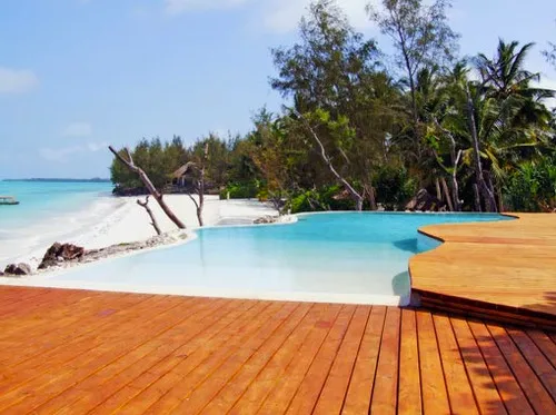 Pongwe beach on the Indian Ocean side of Zanzibar